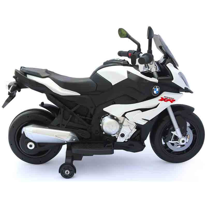 Rastar BMW S1000XR 12v Motorcycle (White) - Kids Paradise