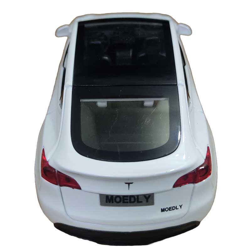 Tesla Model Y Diecast Car view 11