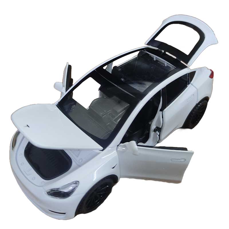 Tesla Model Y Diecast Car view 12