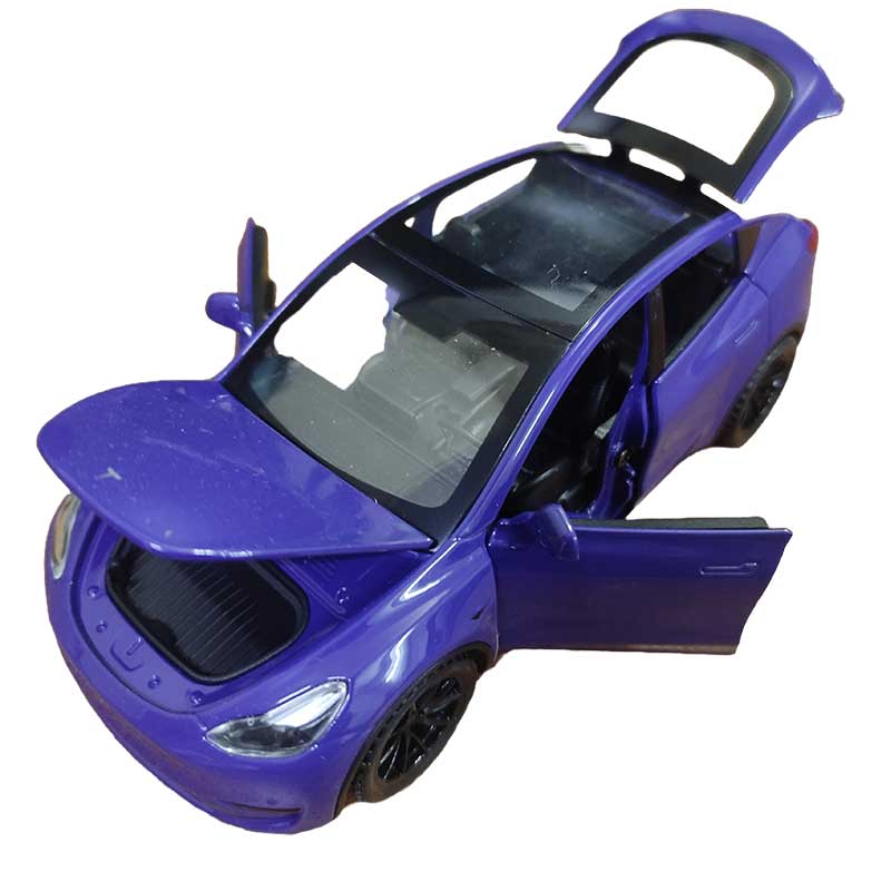 Tesla Model Y Diecast Car view 6