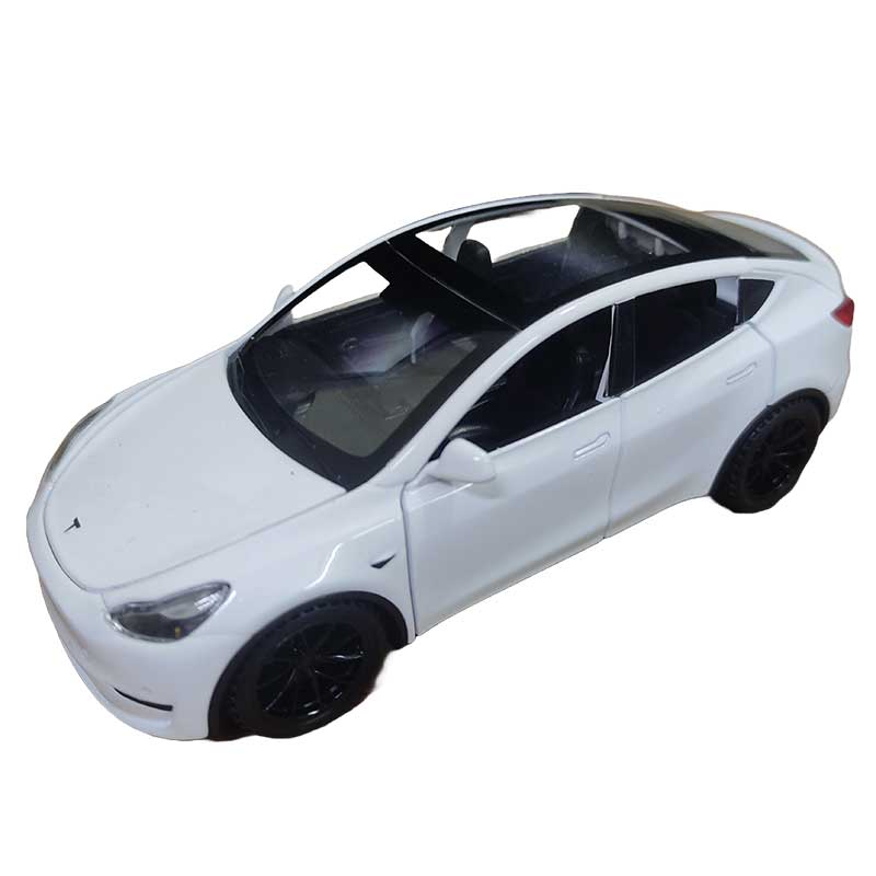 Tesla Model Y Diecast Car view 3