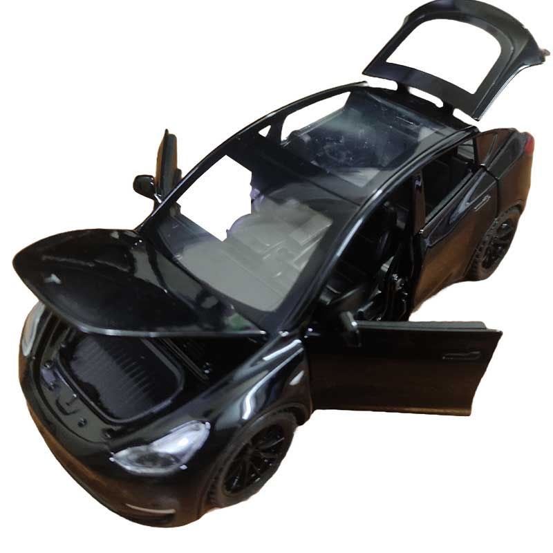 Tesla Model Y Diecast Car view 9