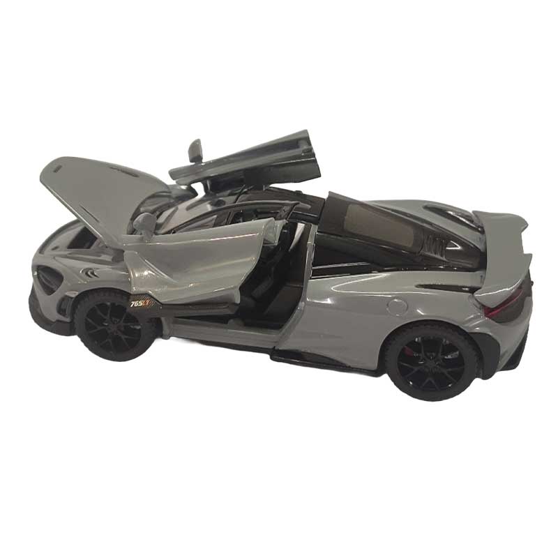 McLaren 765LT Diecast Car view 9
