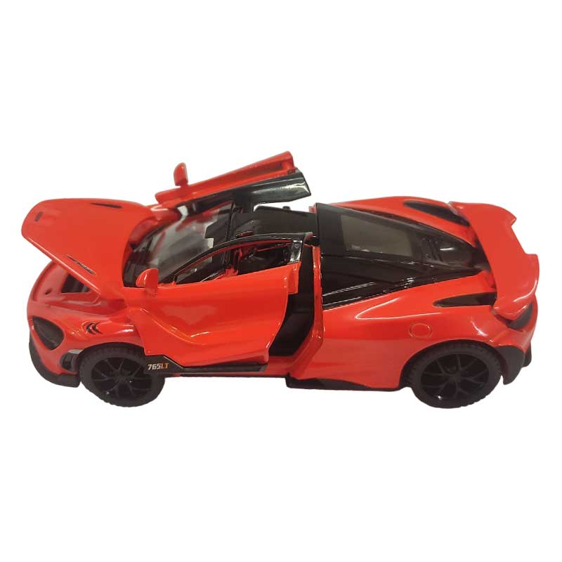 McLaren 765LT Diecast Car view 6