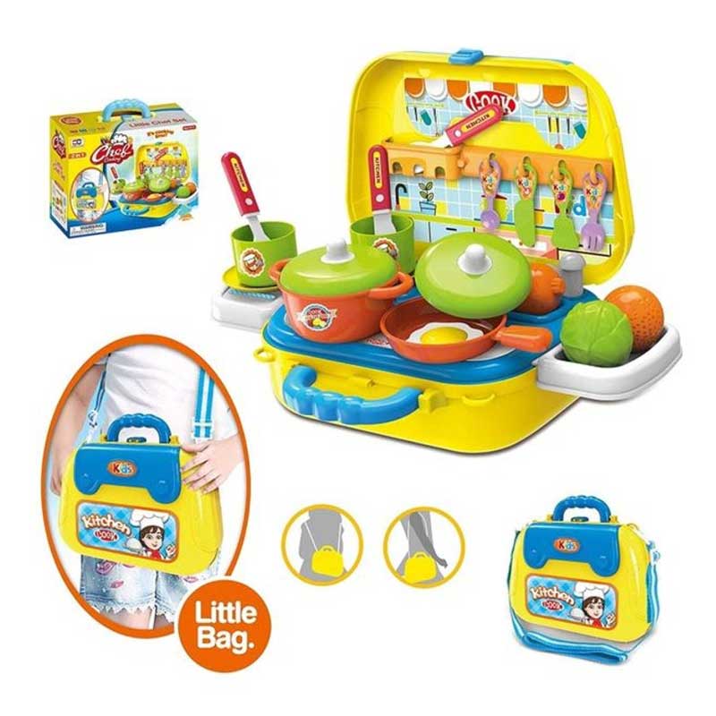 2-In-1 Little Chef Kitchen Set