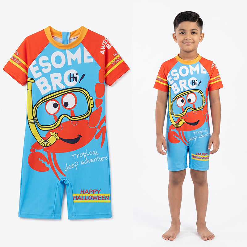 Baby Swimming Bodysuit Set (2XL)