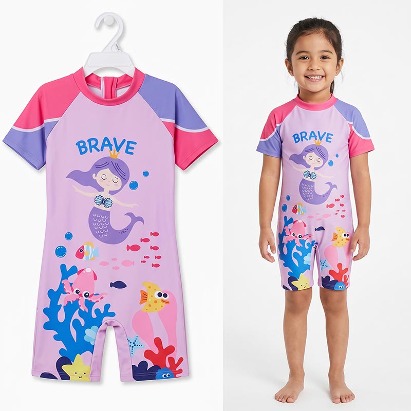 Baby Swimming Bodysuit Set (2XL)