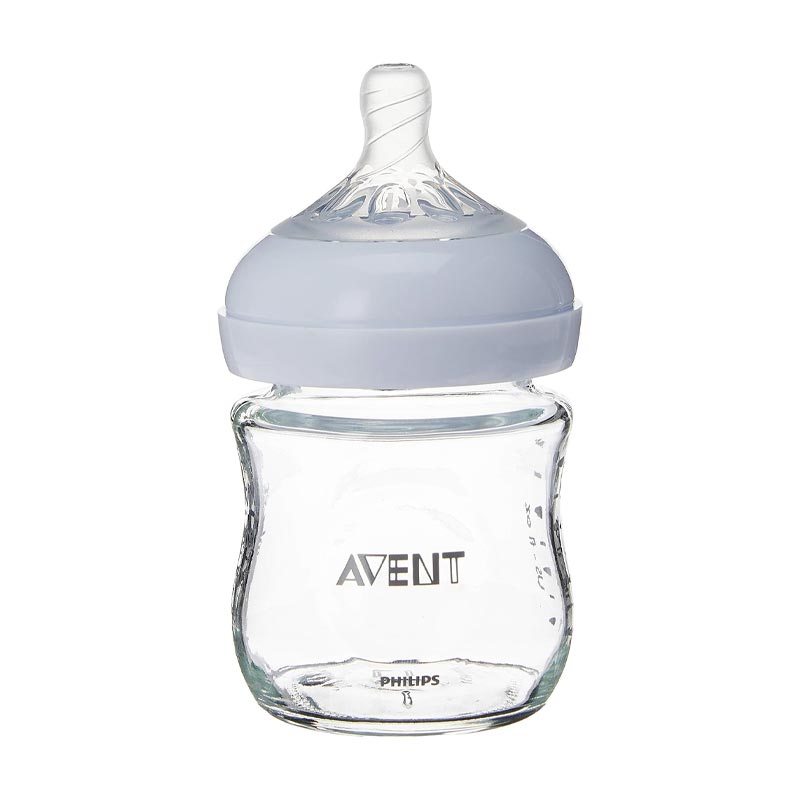 Philips Avent Glass Feeding Bottle 125ml 0m+