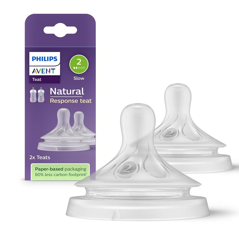 Philips Avent Natural Nipple 2pcs Set 1m+