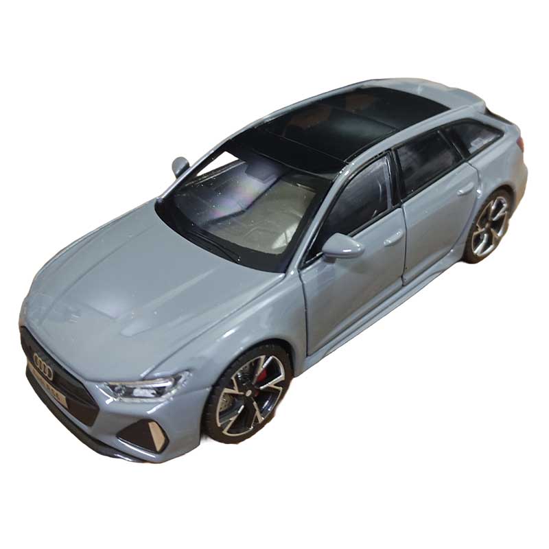 Audi RS6 Diecast Car with Traffic Light view 18
